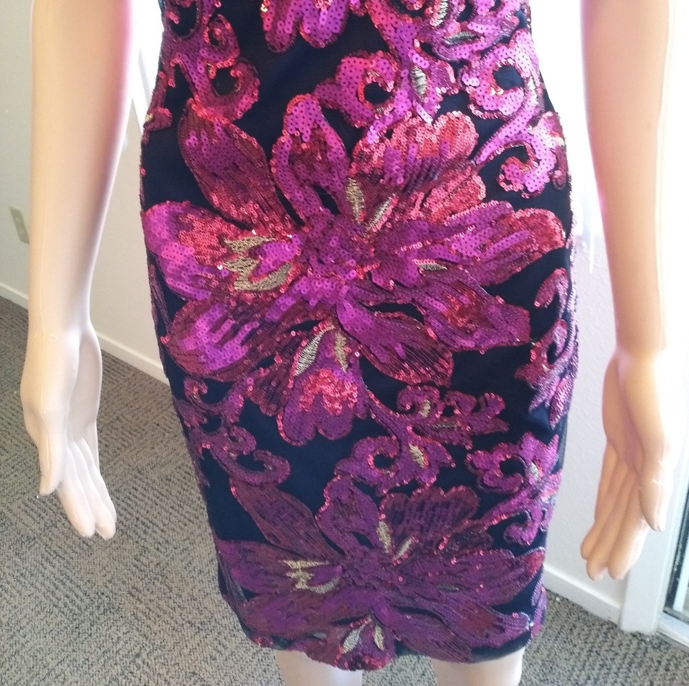 Cache sequin dress - Picture 3 of 6